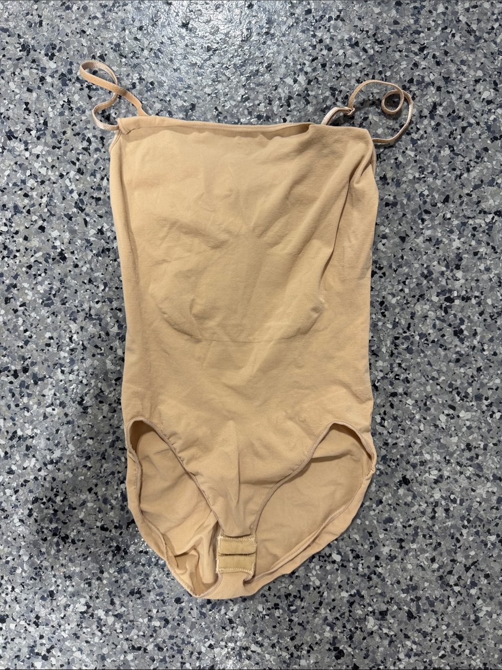 SPANX Kids Swim One-Piece in Nude Tan